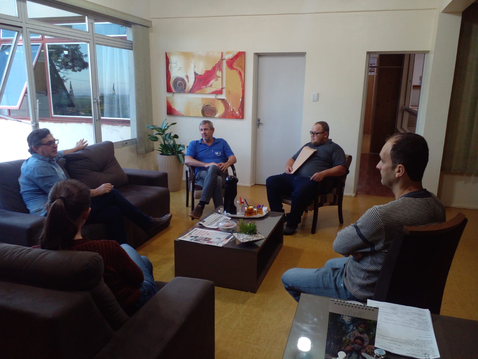 Reunião com a EMATER